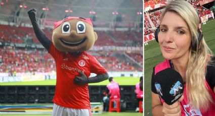 Periodista brasileña denuncia por acoso a mascota del Inter de Porto Alegre