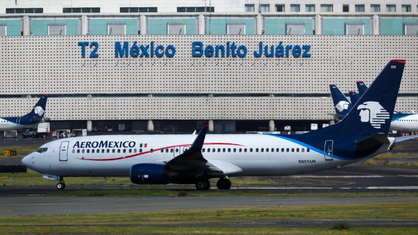 Cancelación de vuelos en el AICM debido a actividad del volcán Popocatépetl