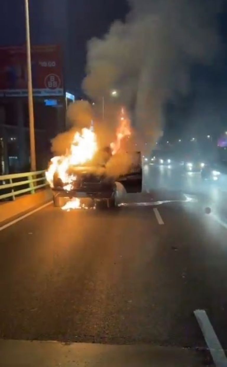 Incendio en el Segundo piso de Periférico