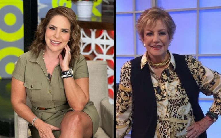 Ana María Alvarado y Maxine Woodside