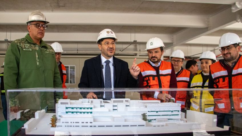 Así avanzan las obras del hospital Zaragoza en CDMX; se inaugurará en septiembre
