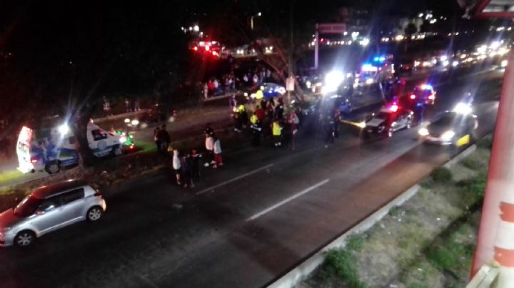 Fatídico accidente en Avenida Central deja una mujer muerta y al menos cuatro heridos