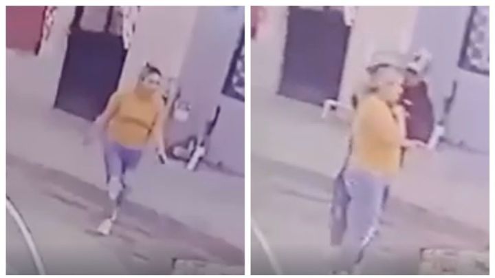 Mujer es asesinada en San Nicolás de los Garza, Nuevo León y queda captado en cámara