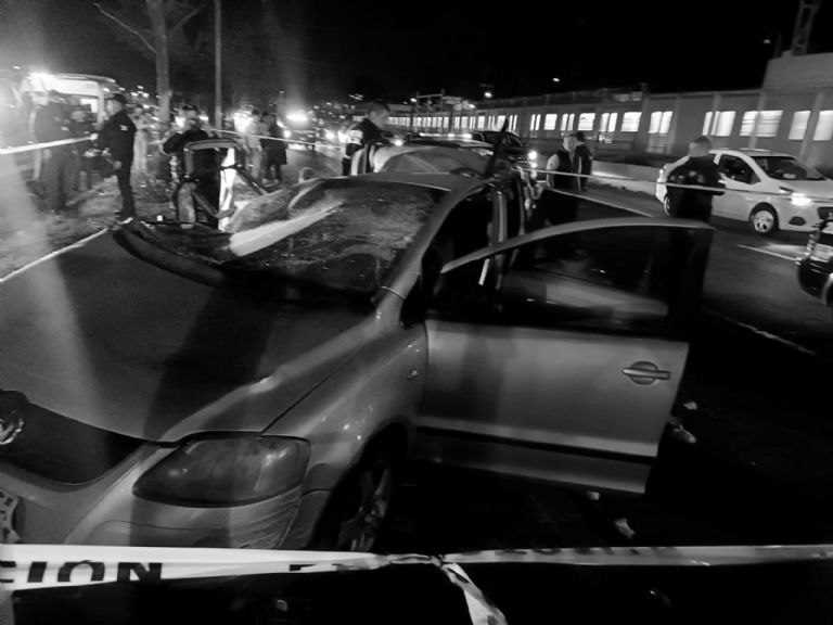 Accidente en Avenida Central