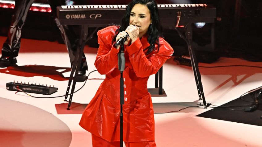 VIDEO: Tunden en redes sociales a Demi Lovato por hacer esto en un evento de salud