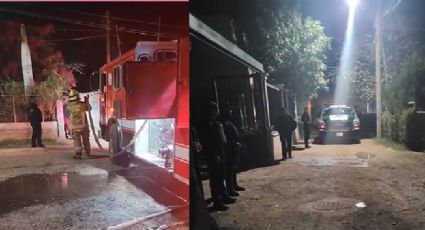 Voraz incendio en vivienda de Ciudad Obregón alarma a vecinos y moviliza a los Bomberos