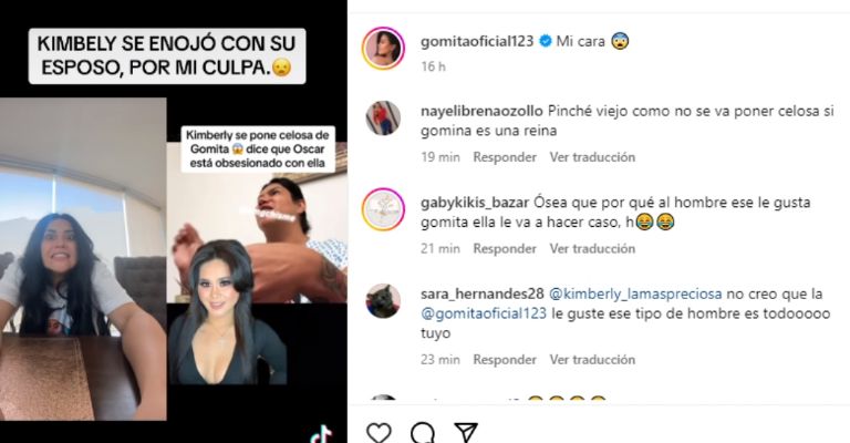 Kimberly La Más Preciosa se pelea con su esposo por Gomita y ella así le responde
