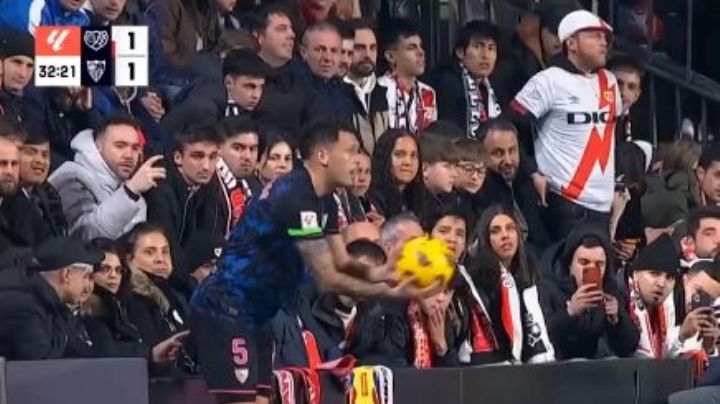 La Liga denunciará ante la fiscalía agresión a Lucas Ocampos en pleno juego