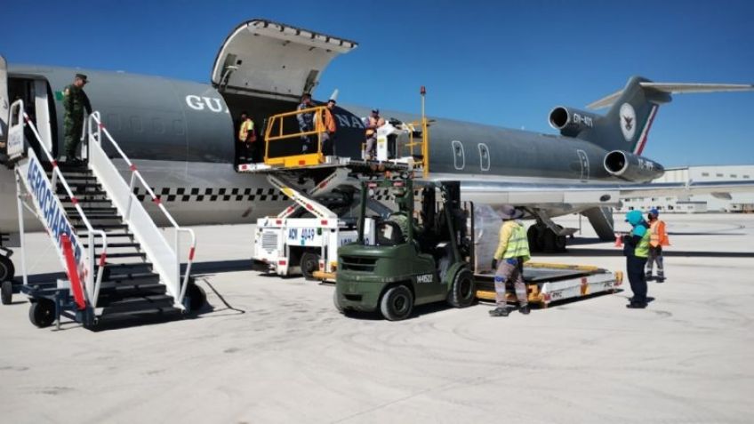 México envía ayuda solidaria a Chile para ayudar a combatir los fuertes incendios forestales