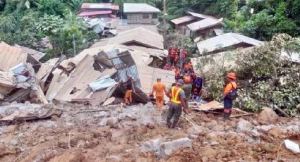 Filipinas: Al menos 5 muertos y 31 heridos tras un deslizamiento de tierra
