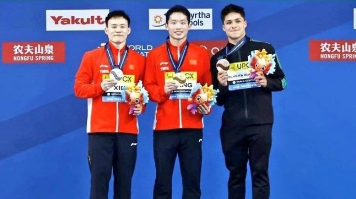 Osmar Olvera gana una medalla más para México en clavados y suma su cuarta en mundiales