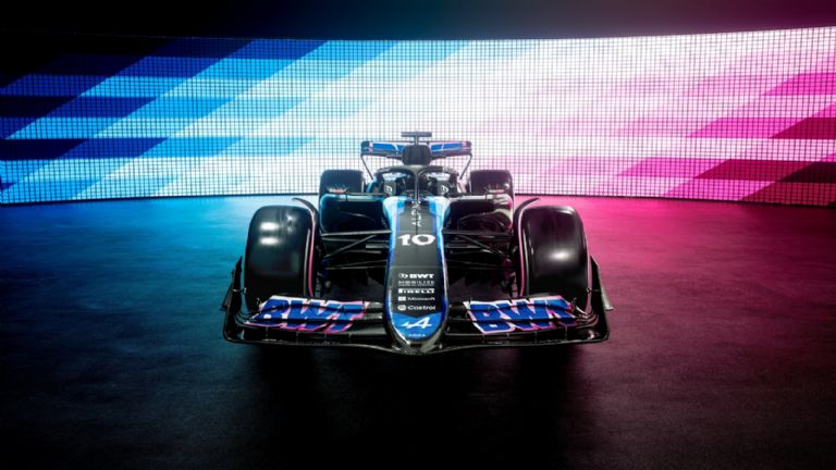 Alpine inspira su monoplaza en el arte contemporáneo para la temporada 2024 de la Fórmula 1
