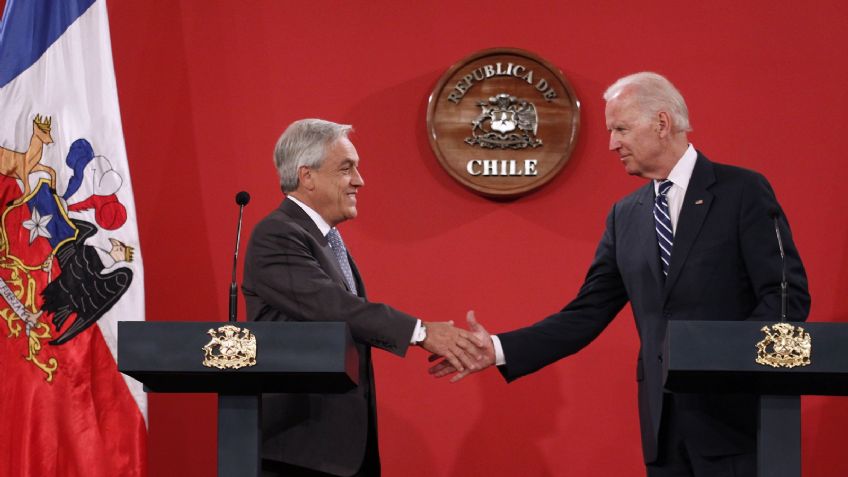 Joe Biden lamenta muerte de Piñera: "Se comprometió a dejar un futuro próspero a Chile"