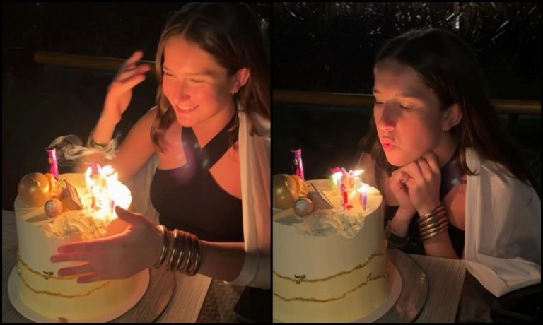 Geraldine Bazán presume cumpleaños de Elissa Marie Soto