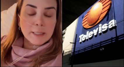 Actriz de Televisa sufre terrible enfermedad tras hacer esta dieta; es vista con un respirador