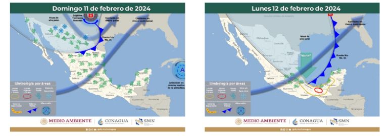 Clima en Sonora para este fin de semana. Foto: Conagua