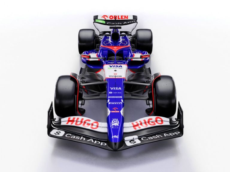 RB, el sucesor de Alpha Tauri, presenta su nuevo monoplaza para la temporada 2024 de la F1