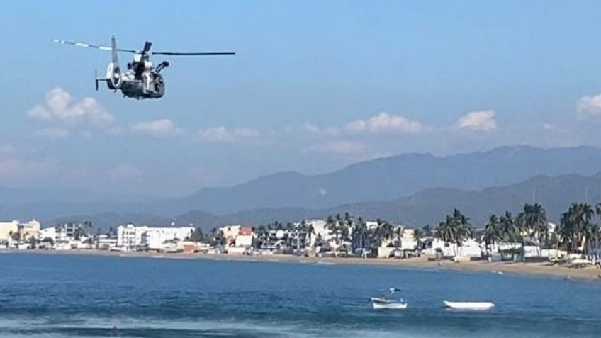 Alerta en el Sur de Sonora: Realizan operativo aéreo ante presencia de tiburón