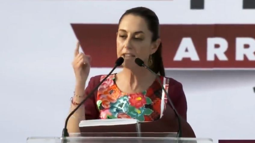 Claudia Sheinbaum inicia su campaña presidencial y afirma que continuará la transformación