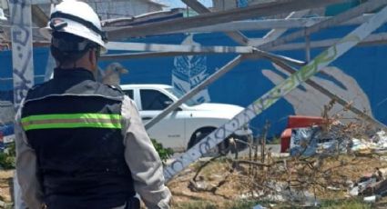 Tragedia en Iztapalapa: Trabajador de la CFE muere tras caer de una torre de alta tensión