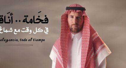 Lionel Messi incursiona en la moda: Es la nueva imagen de ropa tradicional en Arabia Saudita