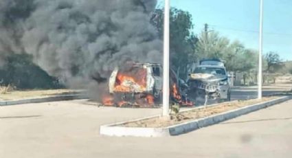 VIDEOS: Reportan enfrentamientos y balaceras en Tubutama, Sonora; hay autos calcinados