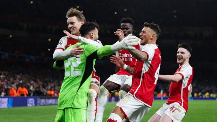 Arsenal vence al porto de Jorge Sánchez en penaltis y sigue con vida en Champions League