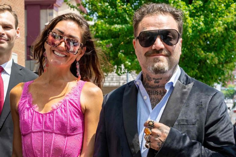 Bam Margera y prometida