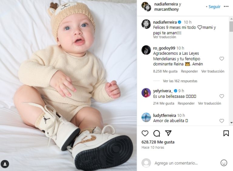 La revelación ocurrió en Instagram