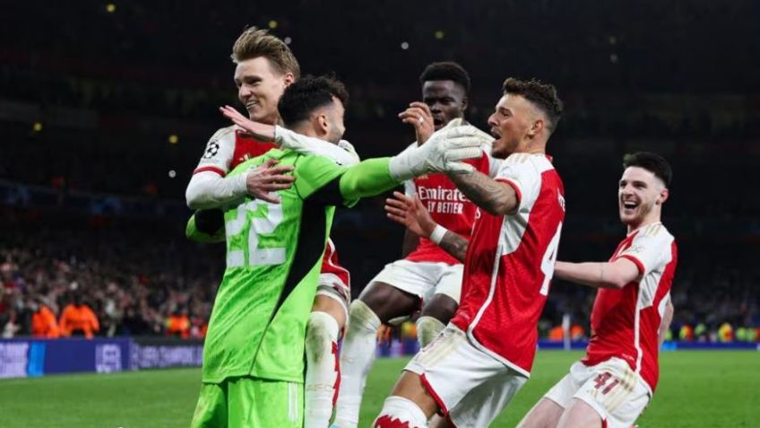 Arsenal vence al porto de Jorge Sánchez en penaltis y sigue con vida en Champions League