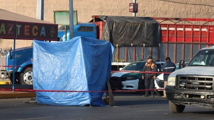 Ciclista muere atropellado al interior de la Central de Abastos de Iztapalapa, en CDMX
