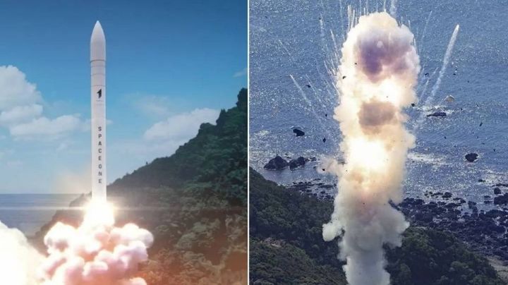 Fracasa lanzamiento espacial: Cohete de Space One explota en el aire al oeste de Japón