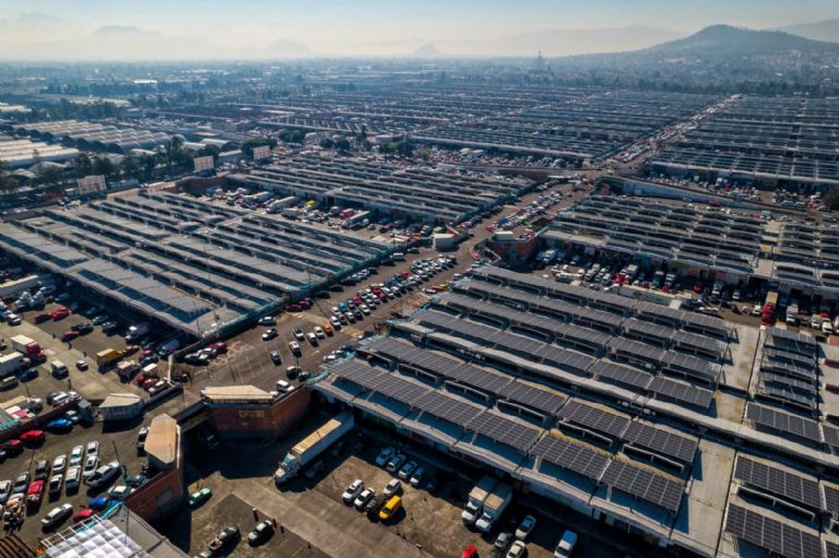 Ciclista atropellado en la Central de Abastos