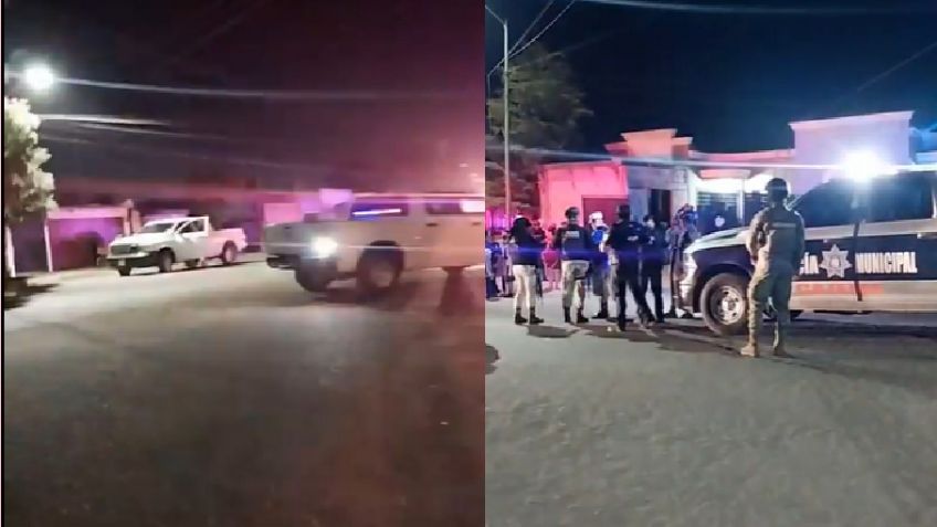 Noche violenta en Ciudad Obregón: Balacera en plena vía pública deja dos víctimas