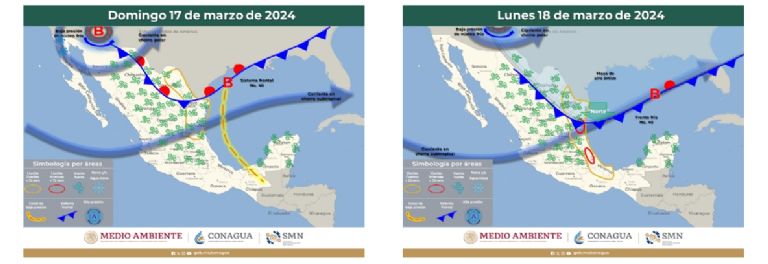 Clima en Sonora para el fin de semana. Foto: Conagua