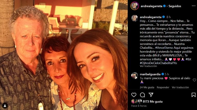 Andrea Legarreta lanza desgarrador mensaje