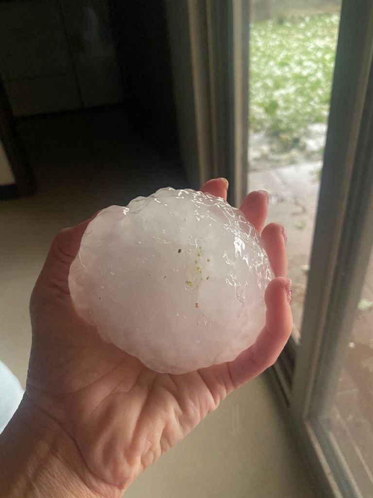 Granizada en Coahuila
