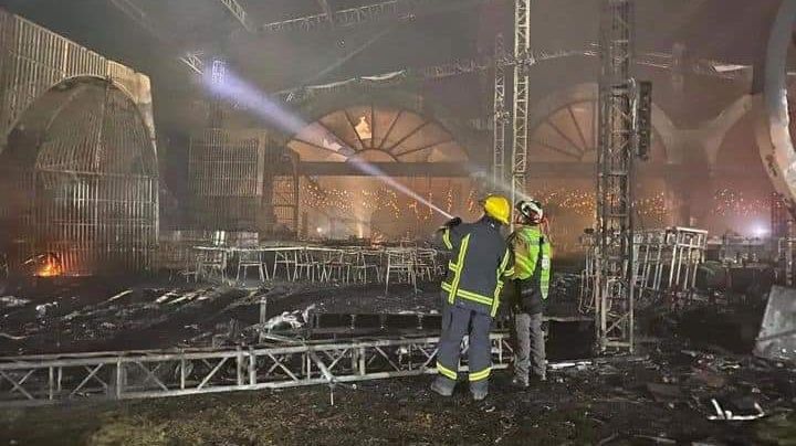 VIDEO: Incendio termina con boda en Guanajuato; 25 invitados terminan en el hospital