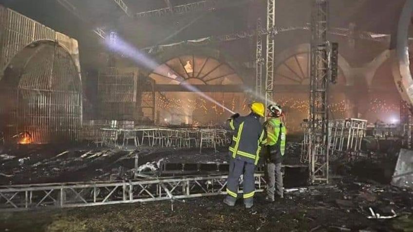 VIDEO: Incendio termina con boda en Guanajuato; 25 invitados terminan en el hospital