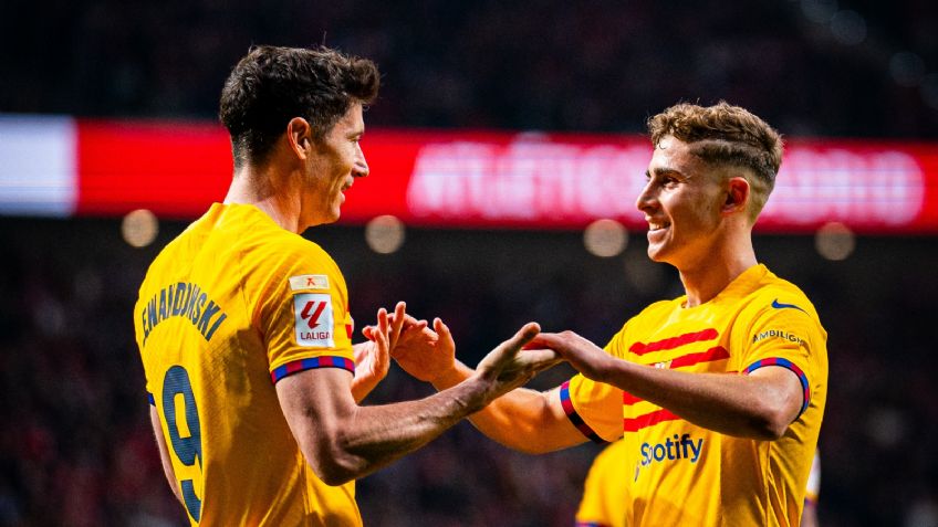 ¿Esperanza de título? Barcelona derrotó al Atlético de Madrid y se mantiene en la pelea