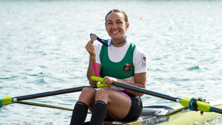 La mexicana Kenia Lechuga asegura su plaza en remo para los Juegos Olímpicos París 2024