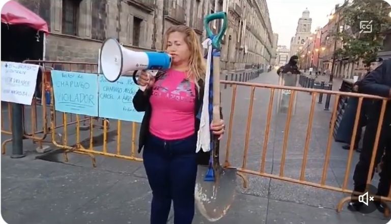 Ceci Flores busca entregar a López Obrador Pala de Mando