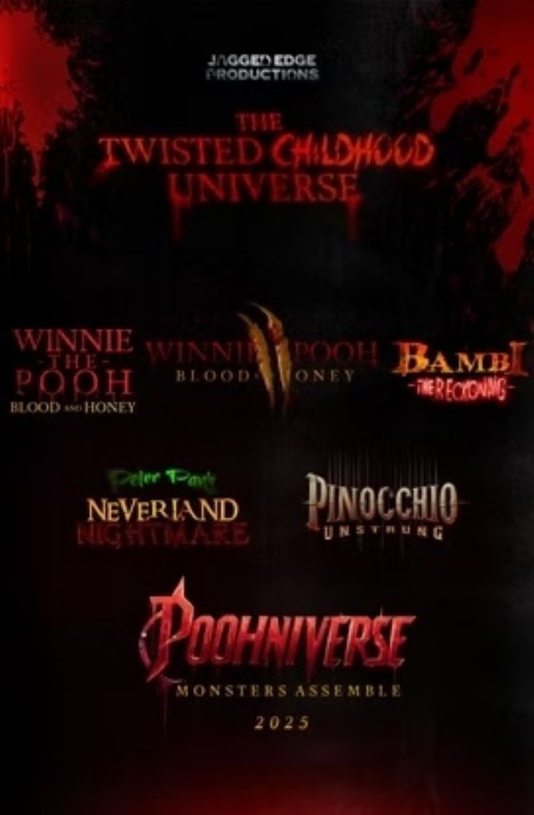 Winnie Pooh, Bambi, Peter Pan y más se unirán en la sangrienta 'Poohniverse: Monsters Assemble'