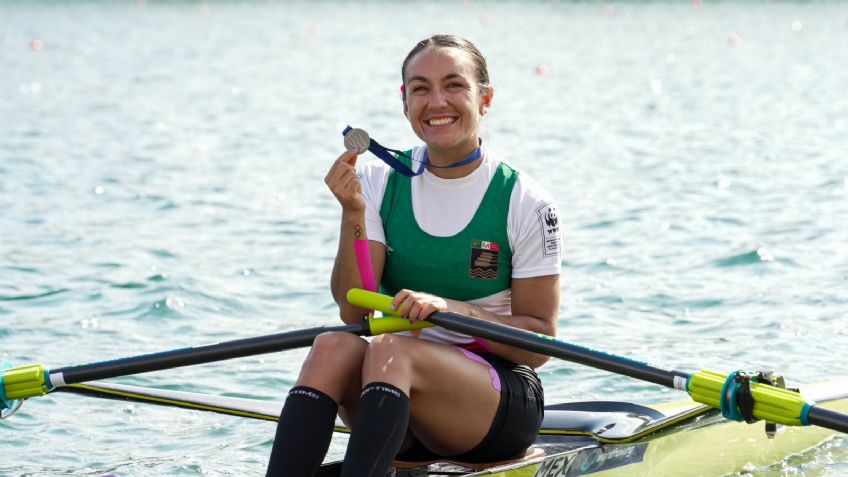 La mexicana Kenia Lechuga asegura su plaza en remo para los Juegos Olímpicos París 2024
