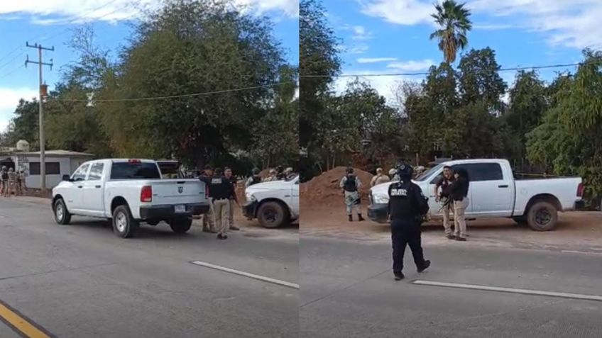 Elementos de la AMIC abaten a presunto durante enfrentamiento en el poblado de Vícam