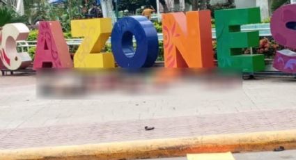 VIDEO: Sicarios lanzan cuerpos desmembrados en letras turísticas de Veracruz