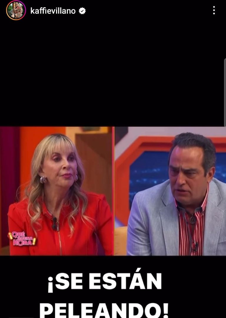 Shanik y Omar Fierro discutieron en vivo