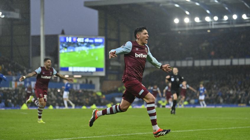 VIDEO: El golazo de Edson Álvarez en la victoria del West Ham United ante el Everton