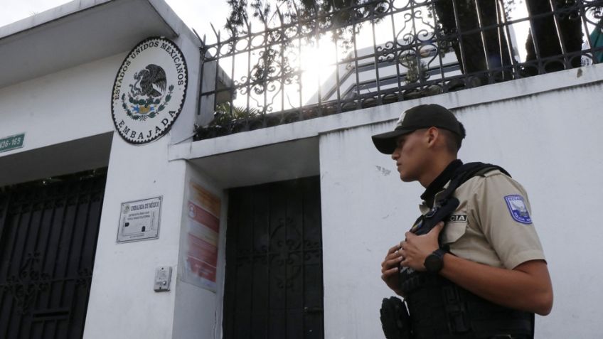 SRE rechaza solicitud de Ecuador para entrar a embajada de México y arrestar a Jorge Glas