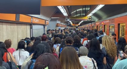 Línea 7 del Metro: Caos, tráfico y hartazgo; Usuarios 'pelean' por llegar a su destino